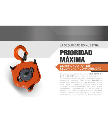 TECLE CADENA 1t - GORILA®