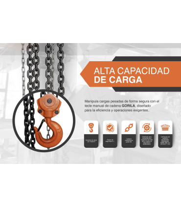 TECLE CADENA 3t - GORILA®