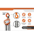 TECLE CADENA 3t - GORILA®