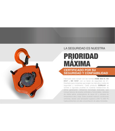 TECLE CADENA 5t - GORILA®