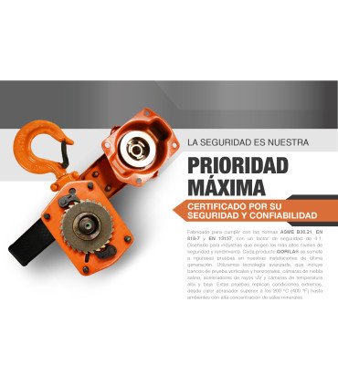 TECLE PALANCA 0,5t - GORILA®