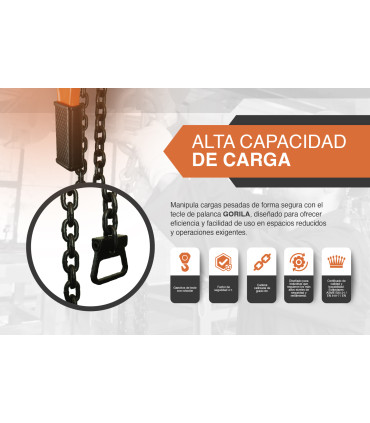 TECLE PALANCA 1,5t - GORILA®