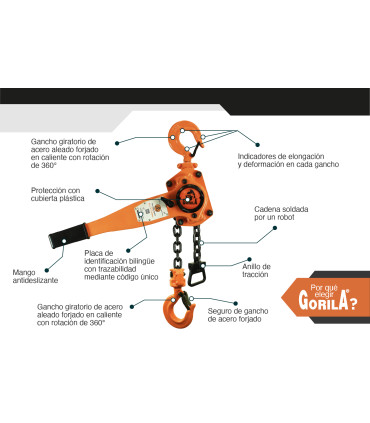TECLE PALANCA 3t - GORILA®