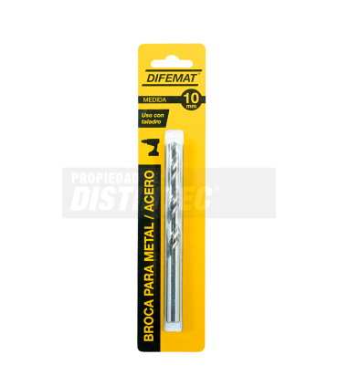 BROCA PARA METAL 10mm - DIFEMAT®