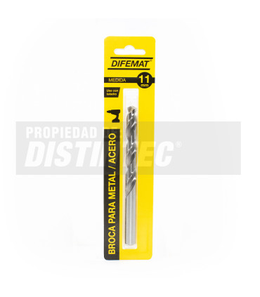 BROCA PARA METAL 11mm - DIFEMAT®