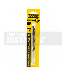 BROCA PARA METAL 12mm - DIFEMAT®