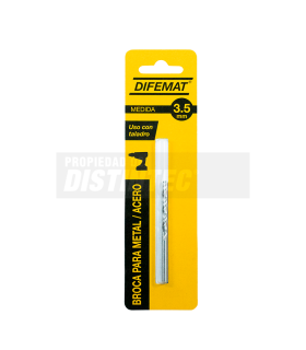 BROCA PARA METAL 2 PIEZAS 2mm - DIFEMAT®