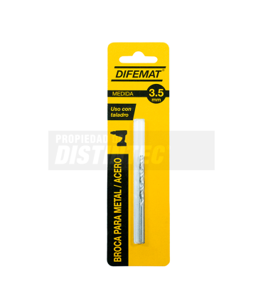 BROCA PARA METAL 3,5mm - DIFEMAT®