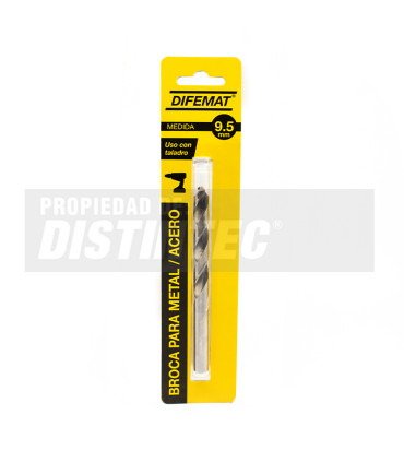 BROCA PARA METAL 9.5mm - DIFEMAT®