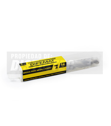 BROCA PARA METAL TOMA REDUCIDA 14mm - DIFEMAT®
