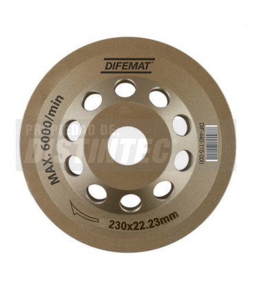 COPA DIAMANTADO ABRASIVO PARA CONCRETO 4,5" - DIFEMAT®