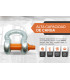 GRILLETE LIRA PASADOR ROSCADO 1.1/2" - GORILA®