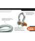 GRILLETE LIRA PASADOR ROSCADO 1/2" - GORILA®