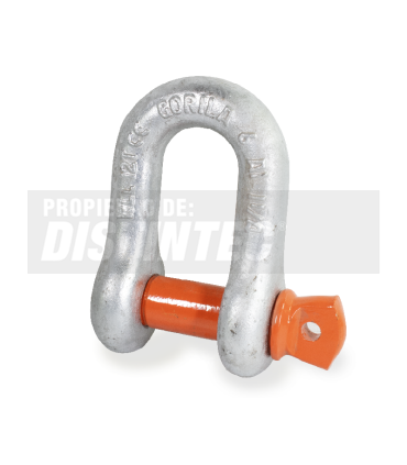 GRILLETE RECTO PASADOR ROSCADO 1.1/4" - GORILA®