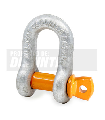 GRILLETE RECTO PASADOR ROSCADO 5/8" - GORILA®