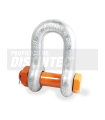 GRILLETE RECTO PERNO TUERCA CHAVETA 1.3/4" - GORILA®