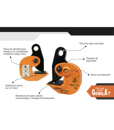 MORDAZA HORIZONTAL 1t - GORILA®