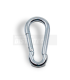 MOSQUETON COMERCIAL CROMADO 8 X 80mm - DIFEMAT®