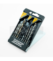 SET 9 BROCAS PARA METAL, MADERA Y CONCRETO 5 A 8mm - DIFEMAT®